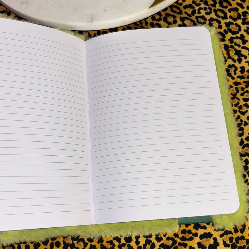 Grinch Green Tumbler with Straw, Earrings & notebook - Picture 6 of 6